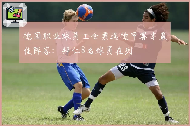 德国职业球员工会票选德甲赛季最佳阵容：拜仁8名球员在列